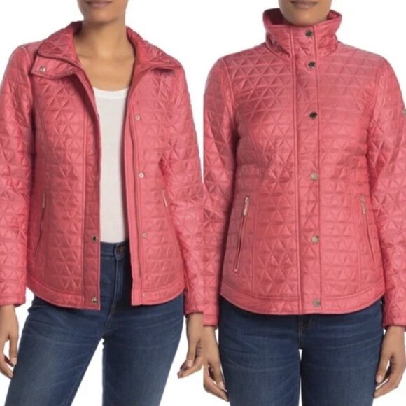 MICHAEL KORS Short Lightweight Quilted Jacket P128 - Picture 1 of 10